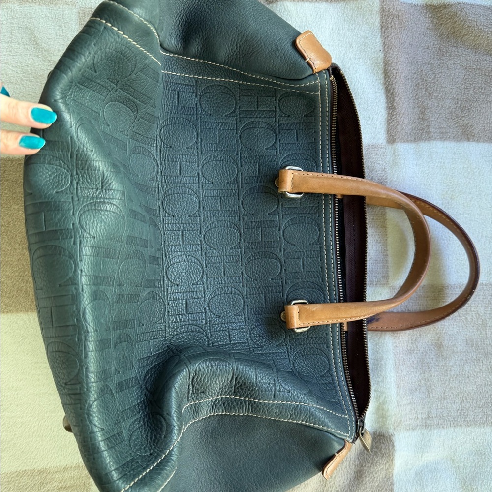Carolina Herrera Boston Bag (zipper) - Picture 2 of 6